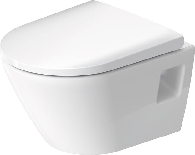 DURAVIT D-NEO závesné WC, so Softclose sedadlom, Rimless splachovanie 45870900A1 Obrázek - Hlavní obrázek