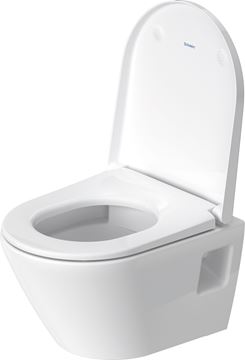 DURAVIT D-NEO závesné WC, so Softclose sedadlom, Rimless splachovanie 45870900A1 Obrázek - fotka