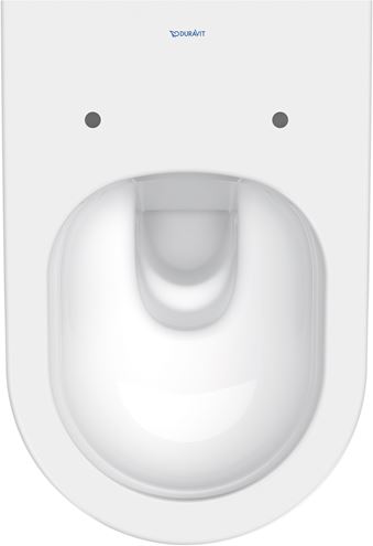 DURAVIT D-NEO závesné WC, Rimless splachovanie, WonderGliss 25780900001 Obrázek - fotka