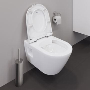 DURAVIT D-NEO závesné WC, Rimless splachovanie, HygieneGlaze 2578092000 Obrázek - fotka
