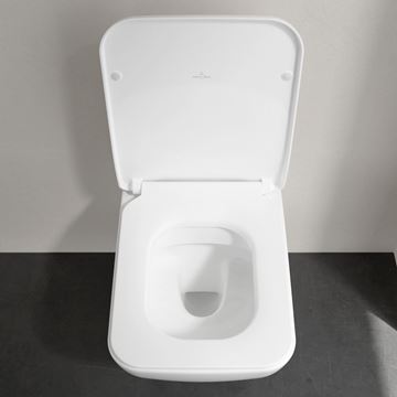 VILLEROY & BOCH VENTICELLO závesné WC, DirectFlush splachovanie, CeramicPlus, alpská biela 4611R0R1 Obrázek - fotka