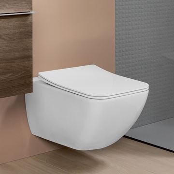 VILLEROY & BOCH VENTICELLO závesné WC, DirectFlush splachovanie, CeramicPlus, alpská biela 4611R0R1 Obrázek - fotka