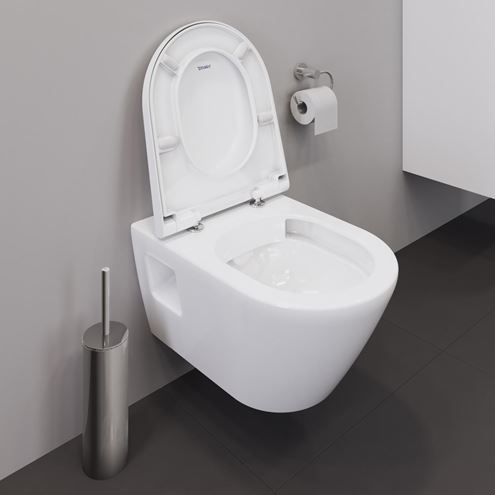 DURAVIT D-NEO závesné WC, so SoftClose sedátkom, Rimless splachovanie 45780900A1 Obrázek - fotka