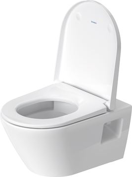 DURAVIT D-NEO závesné WC, so SoftClose sedátkom, Rimless splachovanie 45780900A1 Obrázek - fotka