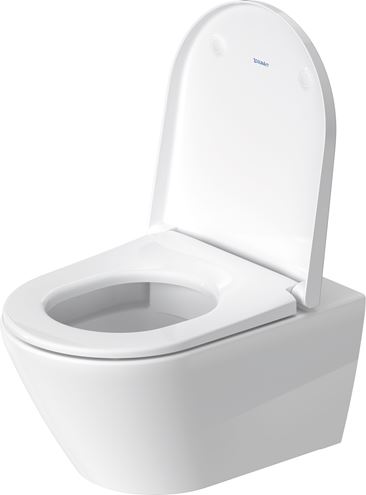 DURAVIT D-NEO závesné WC, so SoftClose sedátkom, Rimless splachovanie 45770900A1 Obrázek - fotka