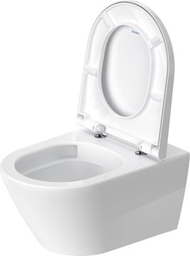 DURAVIT D-NEO závesné WC, so SoftClose sedátkom, Rimless splachovanie 45770900A1 Obrázek - fotka