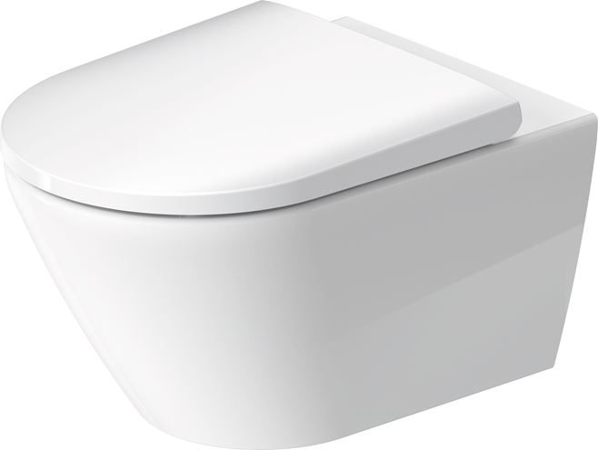 DURAVIT D-NEO závesné WC, so SoftClose sedátkom, Rimless splachovanie 45770900A1 Obrázek - Hlavní obrázek
