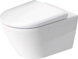 DURAVIT D-NEO závesné WC, so SoftClose sedátkom, Rimless splachovanie
