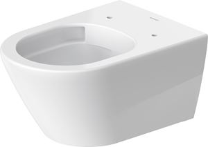 DURAVIT D-NEO závesné WC, Rimless splachovanie, HygieneGlaze
