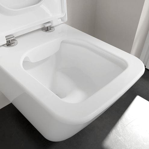 VILLEROY & BOCH FINION WC závesné WC, DirectFlush splachovanie, CeramicPlus, alpská biela 4664R0R1 Obrázek - fotka