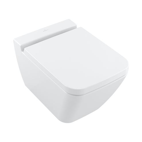 VILLEROY & BOCH FINION WC závesné WC, DirectFlush splachovanie, CeramicPlus, alpská biela 4664R0R1 Obrázek - Hlavní obrázek