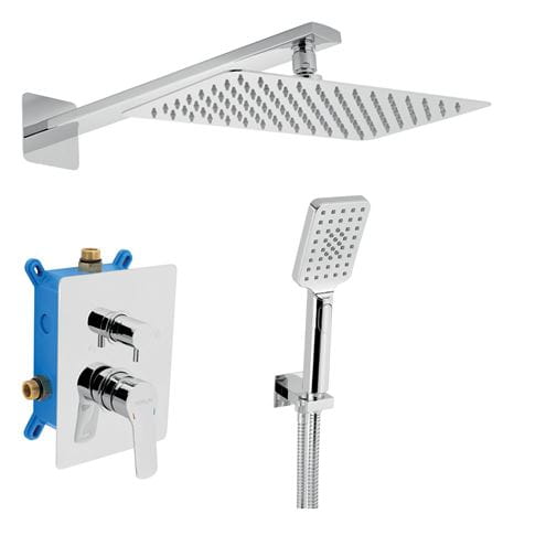 NOVASERVIS METALIA 54 sprchový set s podomietkovou batériou, horná sprcha, ručná sprcha s 3 prúdmi, hadica, držiak, chróm SADA54051R,0 Obrázek - Hlavní obrázek