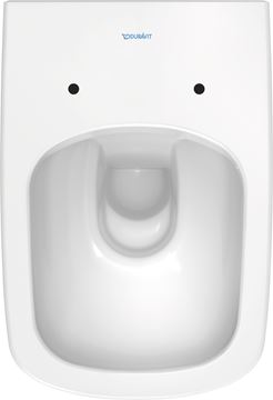DURAVIT DURASTYLE závesné WC, Rimless splachovanie, WonderGliss 25380900001 Obrázek - fotka