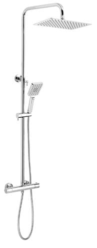 NOVASERVIS METALIA 54 sprchový set s termostatickou batériou, horná sprcha, ručná sprcha s 3 prúdmi, tyč, hadica, chróm SET034/TER,0 Obrázek - Hlavní obrázek