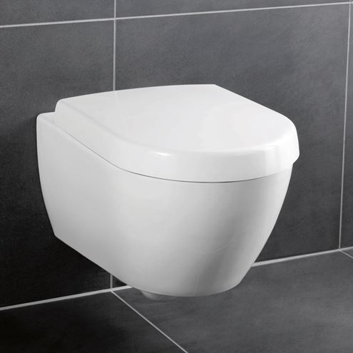 VILLEROY & BOCH SUBWAY 2.0 závesné WC, CeramicPlus, alpská biela 560010R1 Obrázek - fotka
