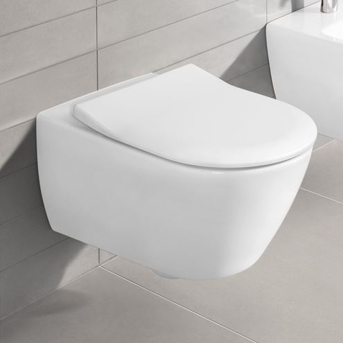 VILLEROY & BOCH SUBWAY 2.0 závesné WC, CeramicPlus, alpská biela 560010R1 Obrázek - fotka