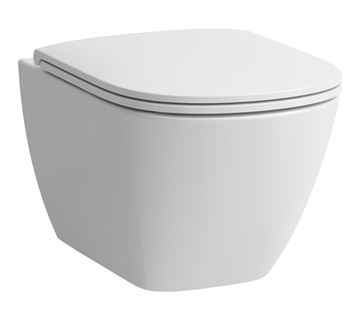 LAUFEN LUA ADVANCED závesné WC, Rimless splachovanie