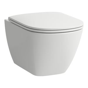 LAUFEN LUA závesné WC, so SoftClose sedátkom, Rimless splachovanie