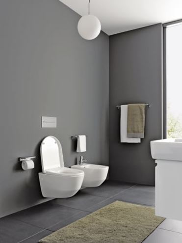 LAUFEN PRO závesné WC, so SoftClose sedadlom, Rimless splachovanie H8669570000001 Obrázek - fotka