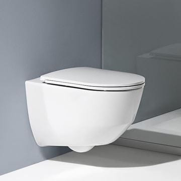 LAUFEN PRO závesné WC, so SoftClose sedadlom, Rimless splachovanie H8669570000001 Obrázek - fotka