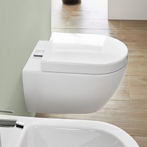 VILLEROY & BOCH SUBWAY 2.0 závesné WC, DirectFlush splachovanie, alpská biela 5614A101 Obrázek - fotka
