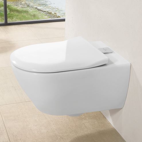 VILLEROY & BOCH SUBWAY 2.0 závesné WC, DirectFlush splachovanie, alpská biela 5614A101 Obrázek - fotka