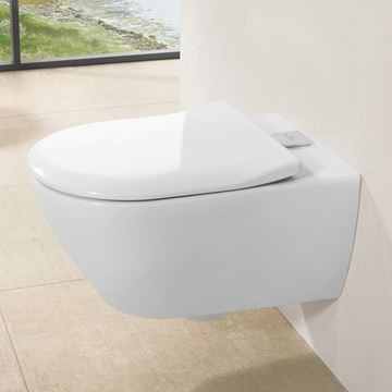 VILLEROY & BOCH SUBWAY 2.0 závesné WC, DirectFlush splachovanie, alpská biela 5614A101 Obrázek - fotka