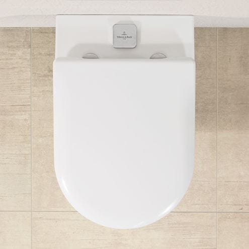 VILLEROY & BOCH SUBWAY 2.0 závesné WC, DirectFlush splachovanie, CeramicPlus, alpská biela 5614A1R1 Obrázek - fotka