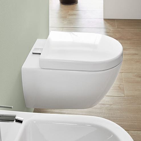 VILLEROY & BOCH SUBWAY 2.0 závesné WC, DirectFlush splachovanie, CeramicPlus, alpská biela 5614A1R1 Obrázek - fotka