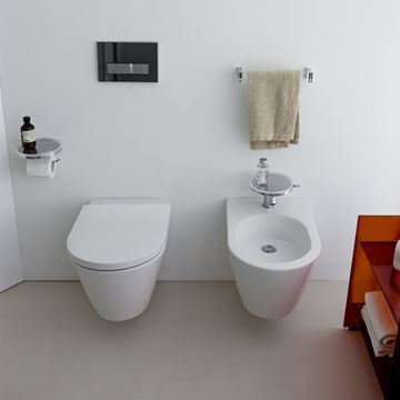 LAUFEN KARTELL závesné WC, Rimless splachovanie H8203370000001 Obrázek - fotka