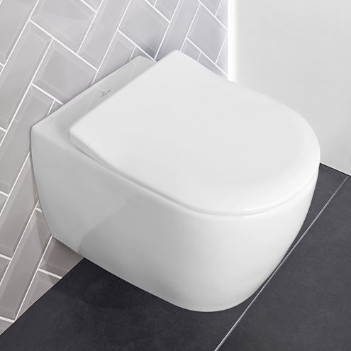 VILLEROY & BOCH SUBWAY 2.0 závesné WC, DirectFlush splachovanie, alpská biela 5614R001 Obrázek - fotka