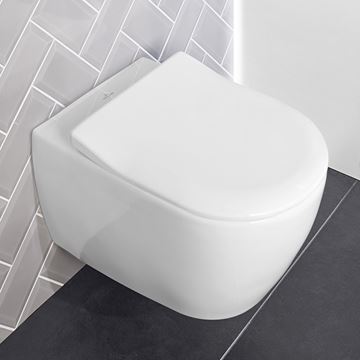 VILLEROY & BOCH SUBWAY 2.0 závesné WC, DirectFlush splachovanie, alpská biela 5614R001 Obrázek - fotka