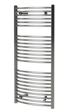 ISAN MELODY GRENADA RADIUS CHROM kúpeľňový radiátor 1535/450, klasické pripojenie, chróm