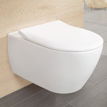 VILLEROY & BOCH SUBWAY 2.0 závesné WC, so SoftClosing sedadlom, DirectFlush splachovanie, alpská biela 5614R201 Obrázek - fotka