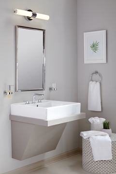 GROHE ESSENTIALS nástenný pohárik, sklo, chróm 40447001 Obrázek - fotka