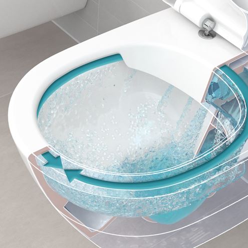 VILLEROY & BOCH SUBWAY 2.0 závesné WC, so SoftClosing sedadlom, DirectFlush splachovanie, CeramicPlus, alpská biela 5614R2R1 Obrázek - fotka