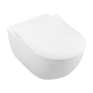 VILLEROY & BOCH SUBWAY 2.0 závesné WC, so SoftClosing sedadlom, DirectFlush splachovanie, CeramicPlus, alpská biela