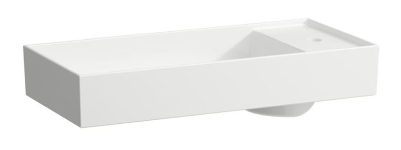 KARTELL BY LAUFEN umývadlo na dosku 75 cm, s otvorom pre batériu, bez prepadu H8123320001111 Obrázek - Hlavní obrázek