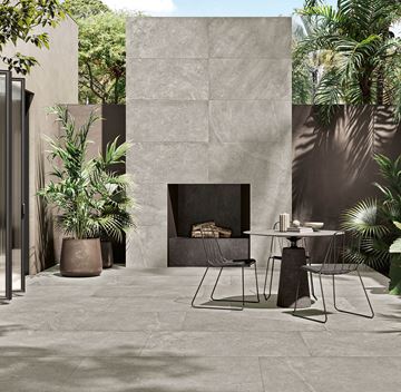 ABITARE TRUST dlažba 60,4x120,8x2cm, outdoor, grey TRUST60/120/2 GREY R Obrázek - fotka
