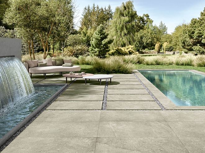 ABITARE TRUST dlažba 60,4x120,8x2cm, outdoor, grey TRUST60/120/2 GREY R Obrázek - fotka