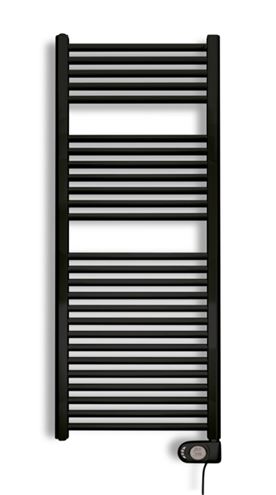 CONCEPT 150 kúpeľňový radiátor 1800/600, elektrický, s vykurovacou tyčou, matná čierna 9205 C150-180-060-EC-9205 Obrázek - Hlavní obrázek