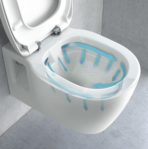 IDEAL STANDARD CONNECT závesné WC, Rimless, Ideal Plus, alpská biela E8174MA Obrázek - fotka