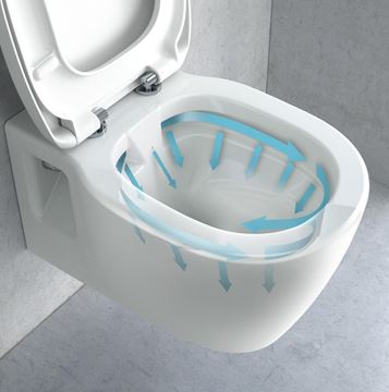 IDEAL STANDARD CONNECT závesné WC, Rimless, Ideal Plus, alpská biela E8174MA Obrázek - fotka