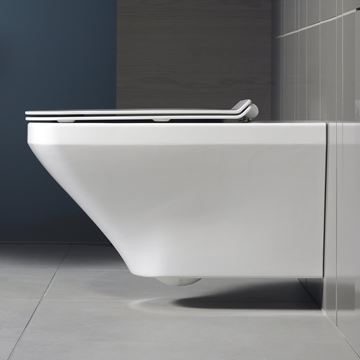 DURAVIT DURASTYLE závesné WC, Rimless splachovanie, WonderGliss 25510900001 Obrázek - fotka