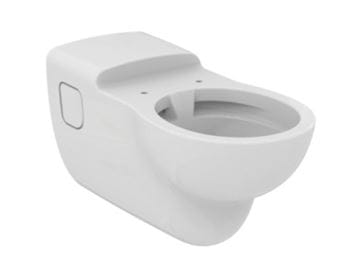 IDEAL STANDARD CONTOUR 21 bezbariérové závesné WC, Rimless splachovanie