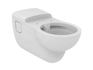 IDEAL STANDARD CONTOUR 21 bezbariérové závesné WC, Rimless splachovanie