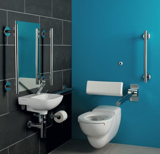 IDEAL STANDARD CONTOUR 21 bezbariérové závesné WC, Rimless splachovanie S306901 Obrázek - fotka