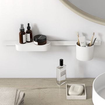 HANSGROHE WALLSTORIS sada kúpeľňových doplnkov, biela 27968700 Obrázek - fotka