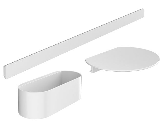 HANSGROHE WALLSTORIS sada kúpeľňových doplnkov, biela 27966700 Obrázek - Hlavní obrázek