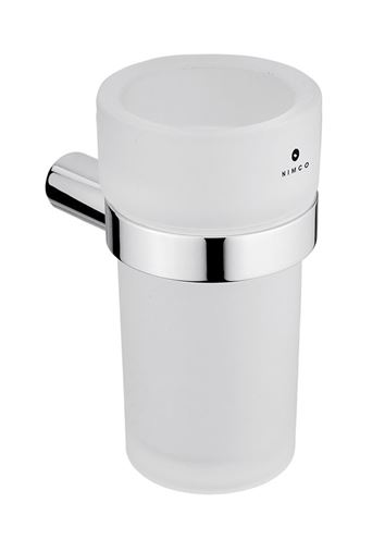 NIMCO BORMO nástenný pohárik, sklo, chróm BR 11058W-26 Obrázek - Hlavní obrázek